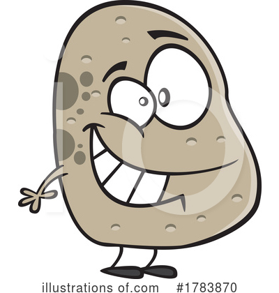 Potato Clipart #1783870 by toonaday