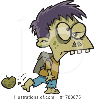 Zombie Clipart #1783875 by toonaday