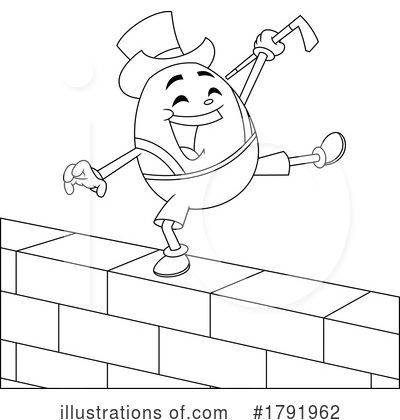 Humpty Dumpty Clipart #1791962 by Hit Toon