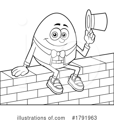 Humpty Dumpty Clipart #1791963 by Hit Toon