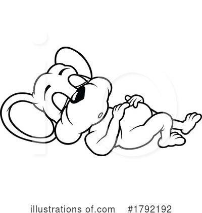 Sleeping Clipart #1792192 by dero