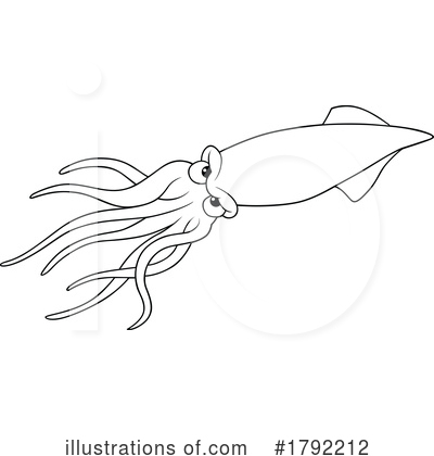 Squid Clipart #1792212 by dero