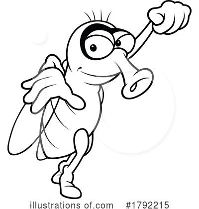 House Fly Clipart #1792215 by dero