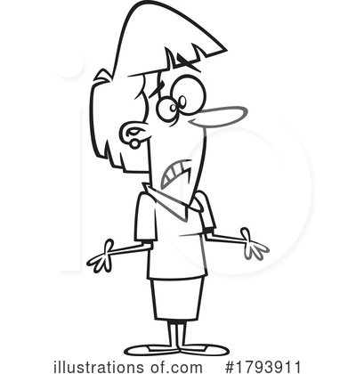 Royalty-Free (RF) Cartoon Clipart Illustration by toonaday - Stock Sample #1793911