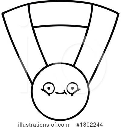Royalty-Free (RF) Cartoon Clipart Illustration by lineartestpilot - Stock Sample #1802244
