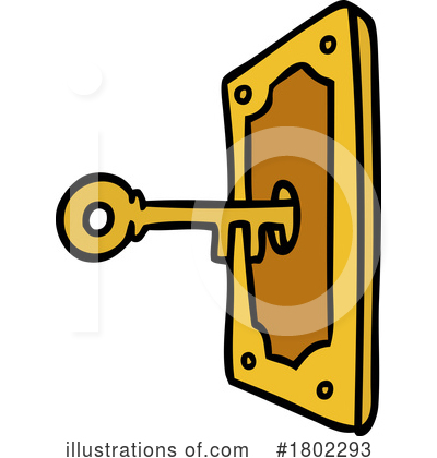 Skeleton Key Clipart #1802293 by lineartestpilot