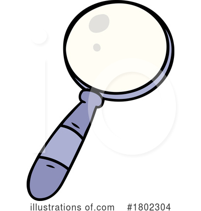 Magnifying Glass Clipart #1802304 by lineartestpilot