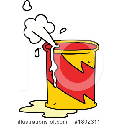 Oil Can Clipart #1802311 by lineartestpilot