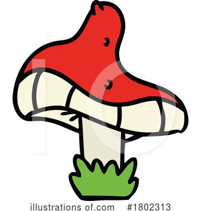 Mushroom Clipart #1802313 by lineartestpilot