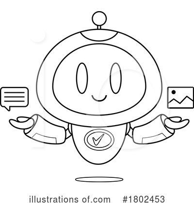 Royalty-Free (RF) Cartoon Clipart Illustration by Hit Toon - Stock Sample #1802453