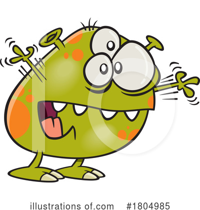Monster Clipart #1804985 by toonaday