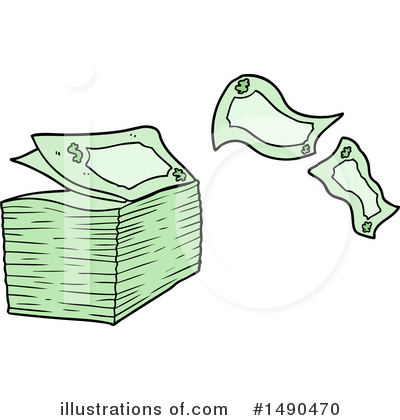 Royalty-Free (RF) Cash Clipart Illustration by lineartestpilot - Stock Sample #1490470