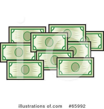 Royalty-Free (RF) Cash Clipart Illustration by Prawny - Stock Sample #65992