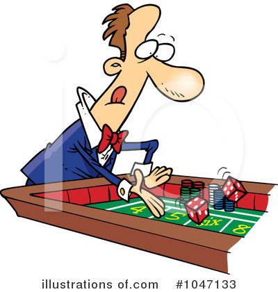 Gamble Clipart #1047133 by toonaday