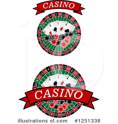 Roulette Wheel Clipart #1251338 by Vector Tradition SM