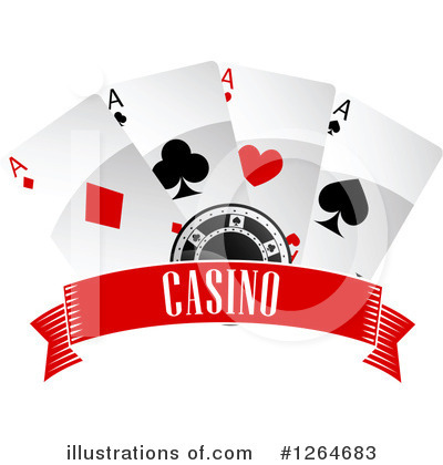 Royalty-Free (RF) Casino Clipart Illustration by Vector Tradition SM - Stock Sample #1264683