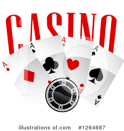 Royalty-Free (RF) Casino Clipart Illustration by Vector Tradition SM - Stock Sample #1264687