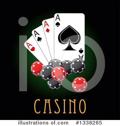 Royalty-Free (RF) Casino Clipart Illustration by Vector Tradition SM - Stock Sample #1338265
