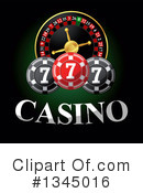 Casino Clipart #1345016 by Vector Tradition SM
