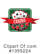 Casino Clipart #1355224 by Vector Tradition SM