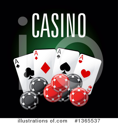 Royalty-Free (RF) Casino Clipart Illustration by Vector Tradition SM - Stock Sample #1365537