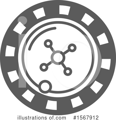 Roulette Wheel Clipart #1567912 by Vector Tradition SM