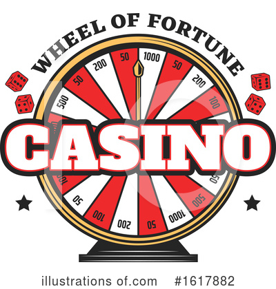 Roulette Wheel Clipart #1617882 by Vector Tradition SM