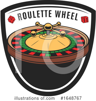 Roulette Wheel Clipart #1648767 by Vector Tradition SM