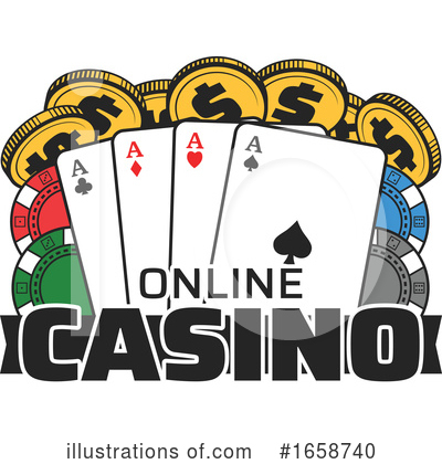 Royalty-Free (RF) Casino Clipart Illustration by Vector Tradition SM - Stock Sample #1658740