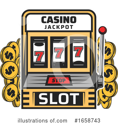 Royalty-Free (RF) Casino Clipart Illustration by Vector Tradition SM - Stock Sample #1658743