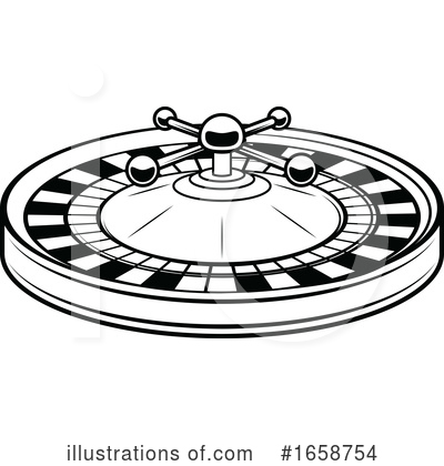 Royalty-Free (RF) Casino Clipart Illustration by Vector Tradition SM - Stock Sample #1658754