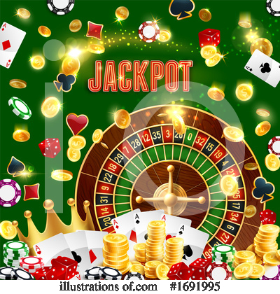 Royalty-Free (RF) Casino Clipart Illustration by Vector Tradition SM - Stock Sample #1691995