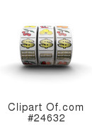 Casino Clipart #24632 by KJ Pargeter