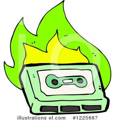 Cassette Tape Clipart #1225667 by lineartestpilot