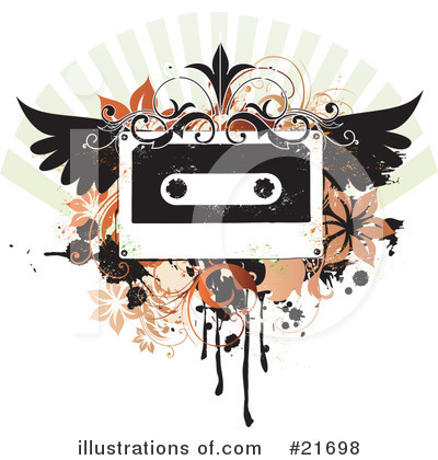 Cassette Clipart #21698 by OnFocusMedia