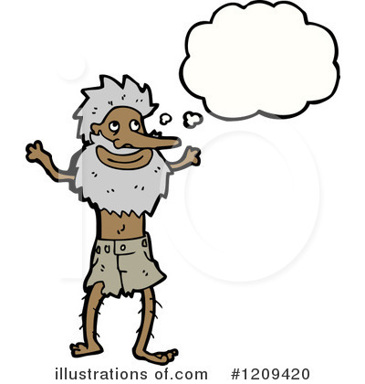 Royalty-Free (RF) Castaway Clipart Illustration by lineartestpilot - Stock Sample #1209420