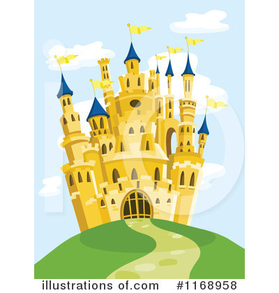 Royalty-Free (RF) Castle Clipart Illustration by yayayoyo - Stock Sample #1168958