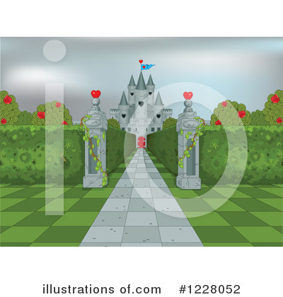 Royalty-Free (RF) Castle Clipart Illustration by Pushkin - Stock Sample #1228052