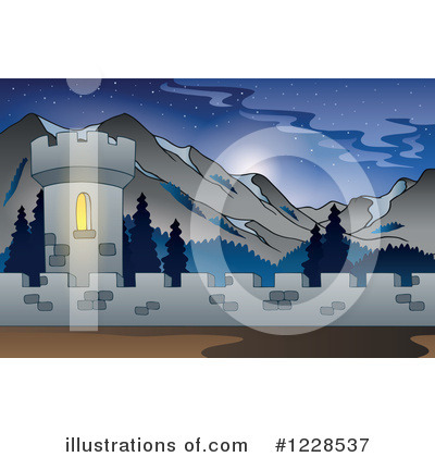 Mountains Clipart #1228537 by visekart