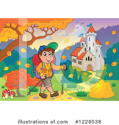Royalty-Free (RF) Castle Clipart Illustration by visekart - Stock Sample #1228538
