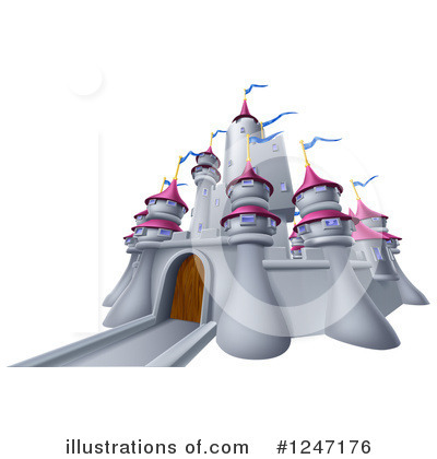 Royalty-Free (RF) Castle Clipart Illustration by AtStockIllustration - Stock Sample #1247176
