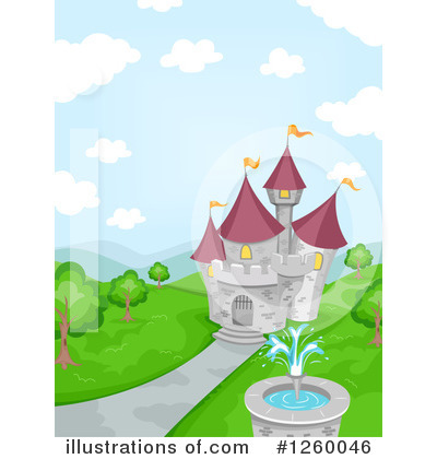 Royalty-Free (RF) Castle Clipart Illustration by BNP Design Studio - Stock Sample #1260046