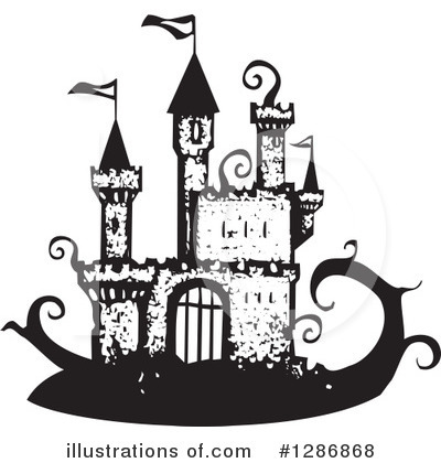 Royalty-Free (RF) Castle Clipart Illustration by xunantunich - Stock Sample #1286868