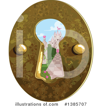 Royalty-Free (RF) Castle Clipart Illustration by Pushkin - Stock Sample #1385707