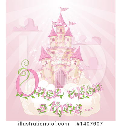 Royalty-Free (RF) Castle Clipart Illustration by Pushkin - Stock Sample #1407607