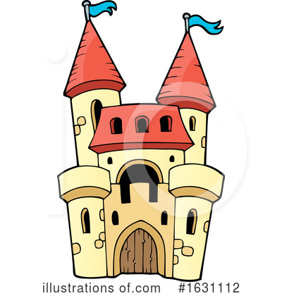 Royalty-Free (RF) Castle Clipart Illustration by visekart - Stock Sample #1631112