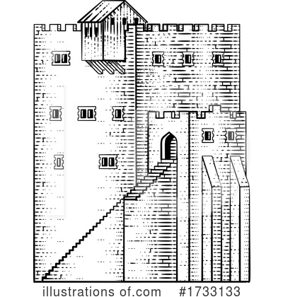 Royalty-Free (RF) Castle Clipart Illustration by AtStockIllustration - Stock Sample #1733133