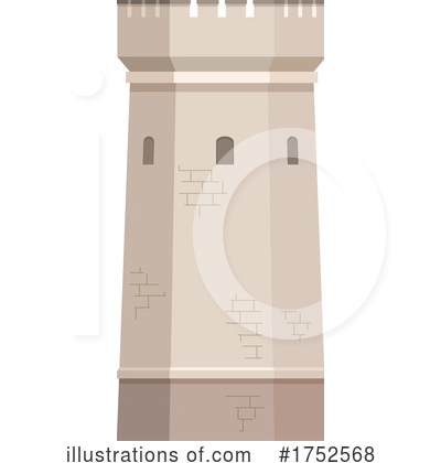 Royalty-Free (RF) Castle Clipart Illustration by Vector Tradition SM - Stock Sample #1752568