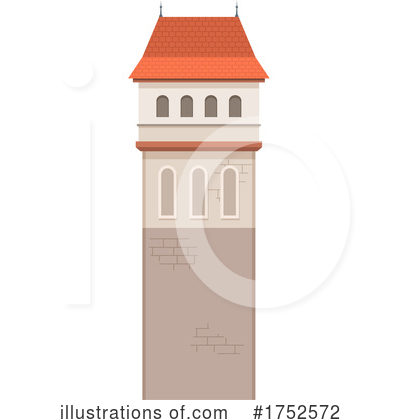 Tower Clipart #1752572 by Vector Tradition SM