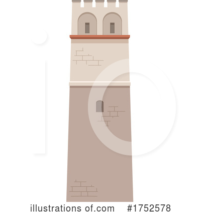 Tower Clipart #1752578 by Vector Tradition SM
